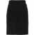 Chloe Bouclé wool midi Skirt BLACK