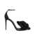 Dolce & Gabbana Dolce & Gabbana Keira Satin Heel Sandals Black