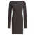 Rick Owens Sheath dress with long sleeves Grey