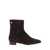 CAREL PARIS 'Aiglon' Brown Boots With Logo Embroidery On The Side And Zip Closure On The Side In Suede Woman BROWN