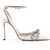 MACH & MACH Silk Pumps with double bow WHITE