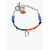 DSQUARED2 Beaded Anklet With Charms Multicolor