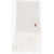 Moncler Grenoble Solid Color Wool Blend Scarf With Fringes White