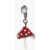 DSQUARED2 Single Earring With Mushroom Shaped Pendant Multicolor