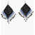 DSQUARED2 Earrings With Beaded Pendants Blue