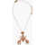 DSQUARED2 Golden Effect Necklace With Lobster Pendant Gold