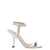 Stuart Weitzman Stuart Weitzman 'Nudist Wrap' Sandals SILVER
