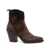Metisse Metisse Texan Ankle Boots Brown