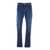Jacob Cohen 'Bard' Blue Jeans With Belt Loops And Logo Patch On The Rear In Denim Man BLUE