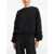 ROTATE Birger Christensen Rotate Birger Christensen 'Lacing' Sweatshirt Black