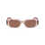 Prada Prada Sunglasses 19Q10D TRANSPARENT PEACH