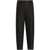 Dolce & Gabbana Black Pants With Turn-Up Hem In Linen Man Black