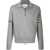 Thom Browne Zip Sweatshirt LT GREY