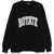 ROTATE Birger Christensen Heavy Cotton Sweatshirt BLACK