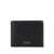 Salvatore Ferragamo 'Florence' Black Bi-Fold Wallet With Logo Lettering On The Front In Leather Man Black