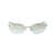 Prada Prada Sunglasses 1BC80G SILVER