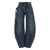 Jean Paul Gaultier Jean Paul Gaultier Low Waisted Jean With Strap Detail On The Front Clothing BLUE