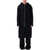 Rick Owens Rick Owens Mlton Wool Gimp Mac Coat Black