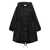 Prada Prada Techno Fabric Raincoat Black