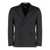 Hugo Boss Boss Double-Breasted Wool Blend Jacket Black