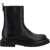 Brunello Cucinelli Leather Ankle Boots NERO