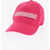 DSQUARED2 Gabardine Cotton Cap With Logo Pink