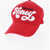 DSQUARED2 Vintage Effect Cap With Embossed Embroidery Red
