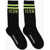 DSQUARED2 Icon Ribbed Mid-Crew Socks With Contrasting Details Black