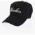DSQUARED2 Cotton Cap With Lurex Embroidery Black