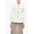 Elisabetta Franchi Denim Saharan Jacket With Lurex Details White