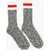 DSQUARED2 Two-Tone Mid-Crew Socks With Contrasting Detail Black & White