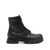 Alexander McQueen Alexander McQueen Wander Leather Lace-Up Boots Black