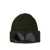 C.P. Company Green Knit Beanie With Googles Detail On The Front In Wool Man GREEN