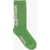 DSQUARED2 Long Socks With Side Logo Green