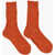 DSQUARED2 Melange Linen Mid-Crew Socks Orange