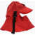 DSQUARED2 Nylon Sahara Hat With Logo Patch Red
