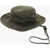 DSQUARED2 Solid Color Cotton Bucket Hat Green