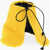 DSQUARED2 Faux Fur Solid Color Scarf Yellow