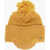 DSQUARED2 Wool Blend Beanie With Visor Yellow