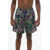 DSQUARED2 Swim Shorts With Logo Print Multicolor