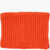 DSQUARED2 Solid Color Wool Blend Snood Orange