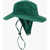 DSQUARED2 Cotton Bucket Hat With Tone On Tone Logo Green