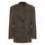 THE ATTICO The Attico Brown Single-Breasted Blazer BROWN