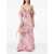 Blumarine Blumarine Pink Midi Dress ROSA/MAUVE ORCHID