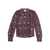 Isabel Marant Isabel Marant Étoile 'Noeline' Blouse With Abstract Pattern In Plum PURPLE
