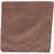 DSQUARED2 Emboidered Silk Pocket Square Brown