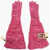 DSQUARED2 Padded And Quilted Snow Gloves Pink