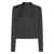 ROTATE Birger Christensen Rotate Birger Christensen 'Satin Drapy Back' Top Black