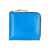 Comme des Garçons Comme Des Garçons Super Fluo Small Zip Coin Wallet BLUE/ORANGE