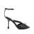 Jimmy Choo Jimmy Choo Siva 95 Satin Sandals Black